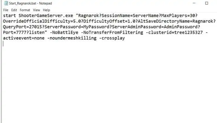 How to Make an ARK Server Under 15 Minutes 12 Start-Ragnarok-Folder-Creation