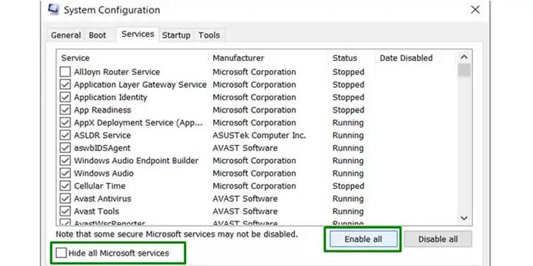 System-Configurations-Service