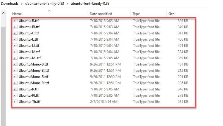 10 Ways To Make Windows Look Like Linux 19 Ubuntu-font-family-fonts