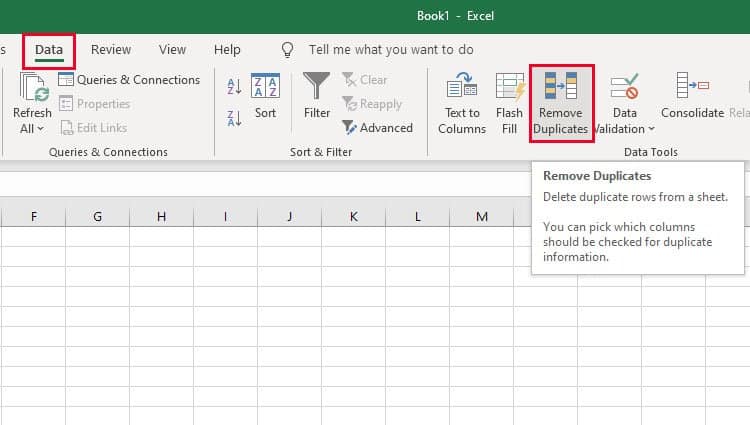 Managing Duplicates