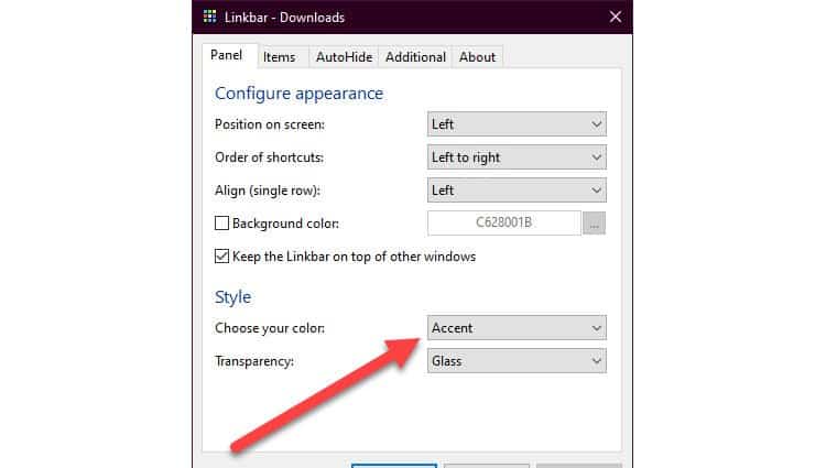 10 Ways To Make Windows Look Like Linux 27 linkbar-color