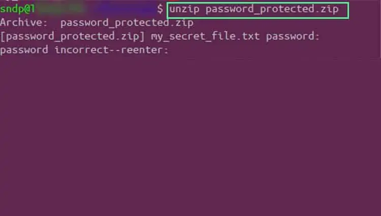 How To Password Protect A Zip File - Step By Step Guide 52 linux-unzipp