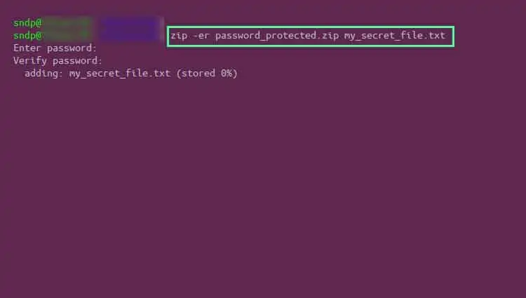 How To Password Protect A Zip File - Step By Step Guide 41 linux-zipping