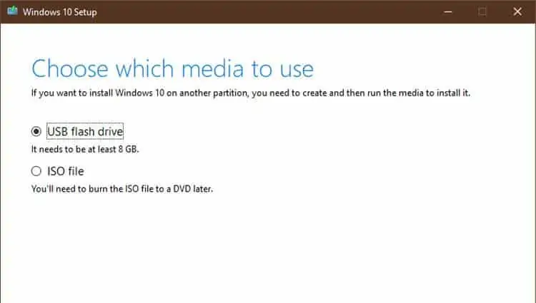 How To Fix Windows 10 Stuck On Just A Moment Loop 103 media-creation-tool-usb