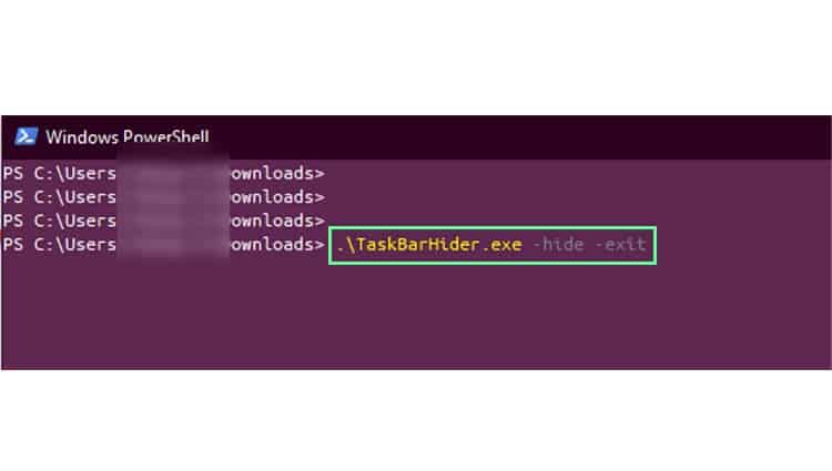 10 Ways To Make Windows Look Like Linux 16 taskbar-hider-conf
