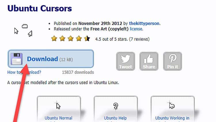 10 Ways To Make Windows Look Like Linux 2 ubuntu cursors download