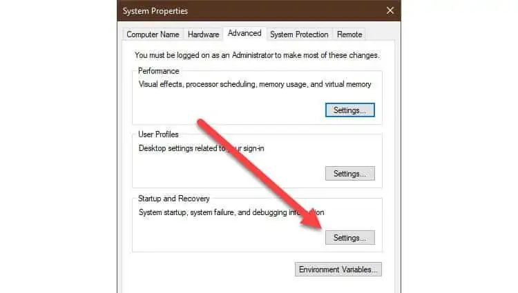 How To Fix Windows 10 Stuck On Just A Moment Loop 66 win-startup-rec-settings
