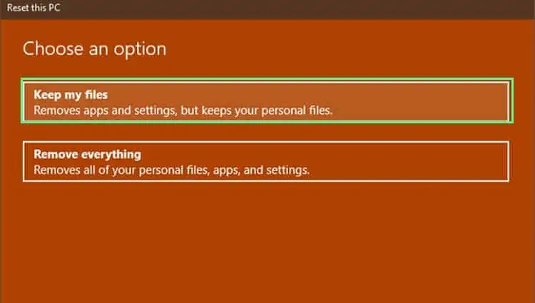 How To Fix Windows 10 Stuck On Just A Moment Loop 87 windows-reset