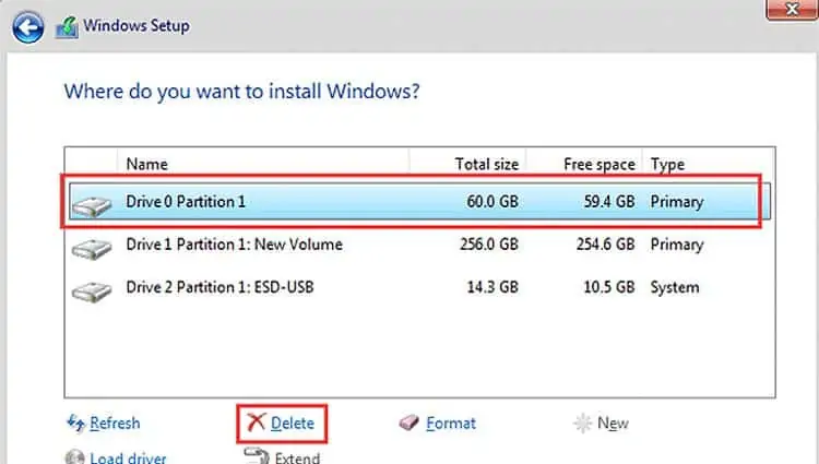 How To Fix Windows 10 Stuck On Just A Moment Loop 112 windows-setup-drive