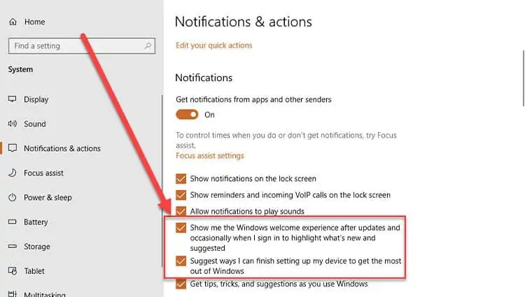 How To Fix Windows 10 Stuck On Just A Moment Loop 63 windows-system-notification-actions
