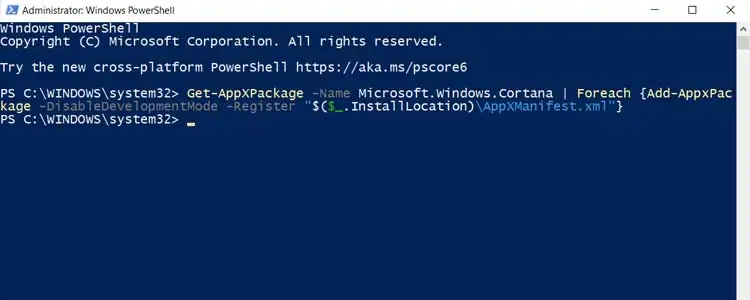 How to Fix Start Button Not Working Windows 53 Fix-Cortana-by-Rebuilding