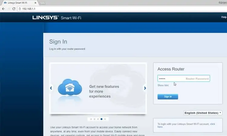 Linksys-Router-Login