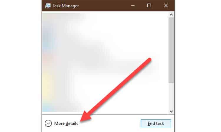 Restart Windows Explorer in Task Manager