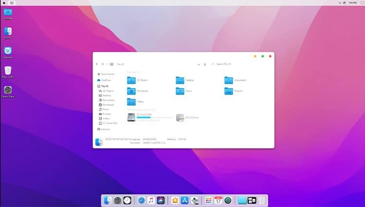 How To Make Your Windows Look Like MacOS 1 SkinPacks-macOS