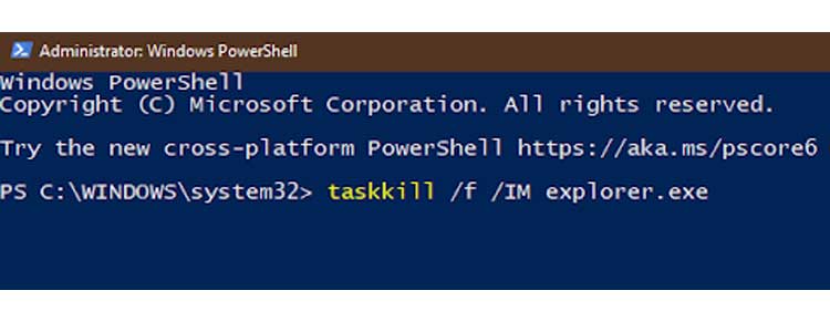 Task Kill Command