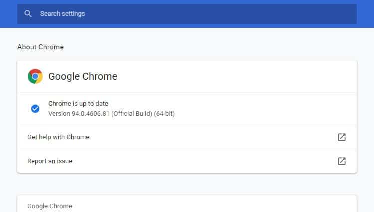 chrome-upto-date