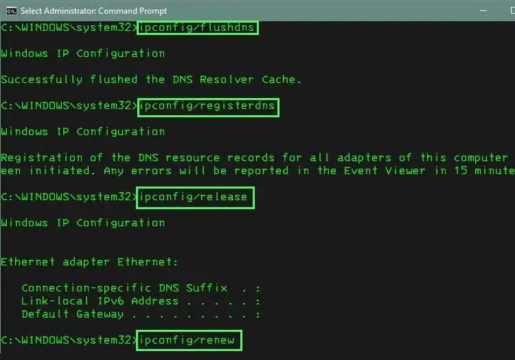 9 Ways To Fix ROBLOX Error Code 277 28 flushdns-roblox