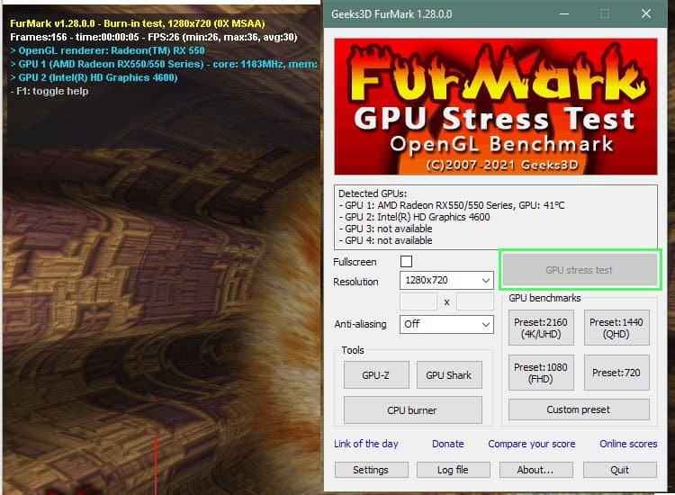 Sæson stamtavle Række ud GPU Stress Test FurMark - Detailed Walkthrough