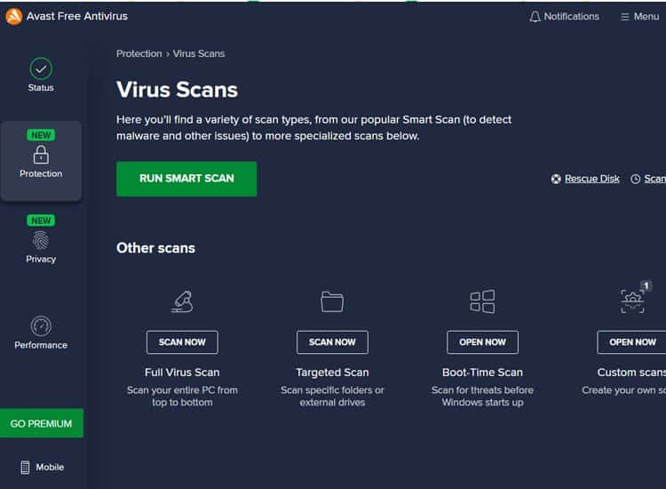 Antivirus Scan