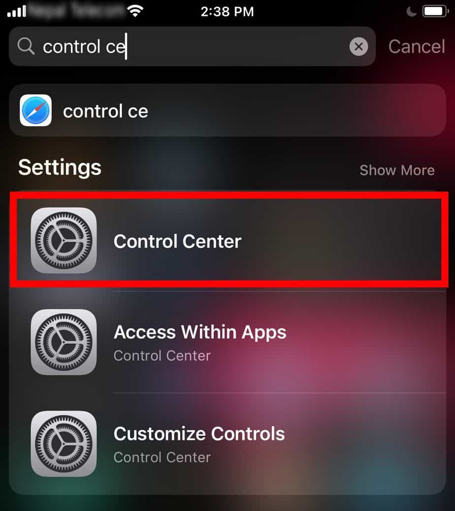 Control-Center-iPhone