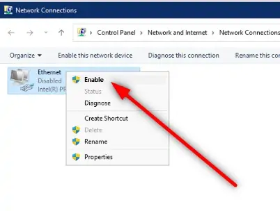 Why do Web Pages Load Slowly - How to Fix It 52 Enable-Ethernet