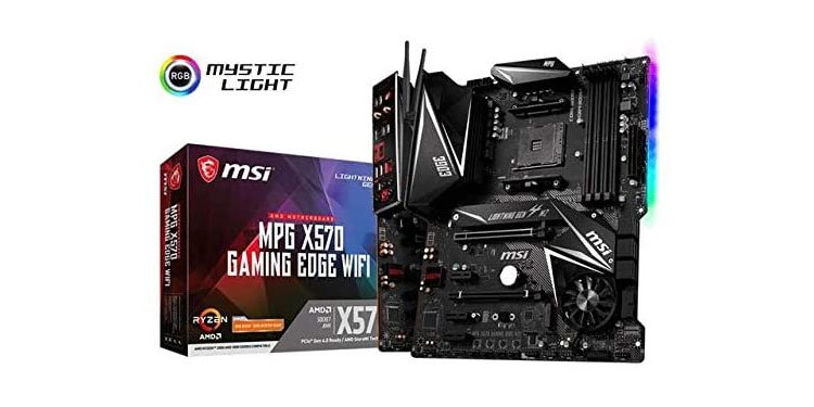 MSI MPG X570 GAMING EDGE WIFI Motherboard – Best Budget ATX Motherboard
