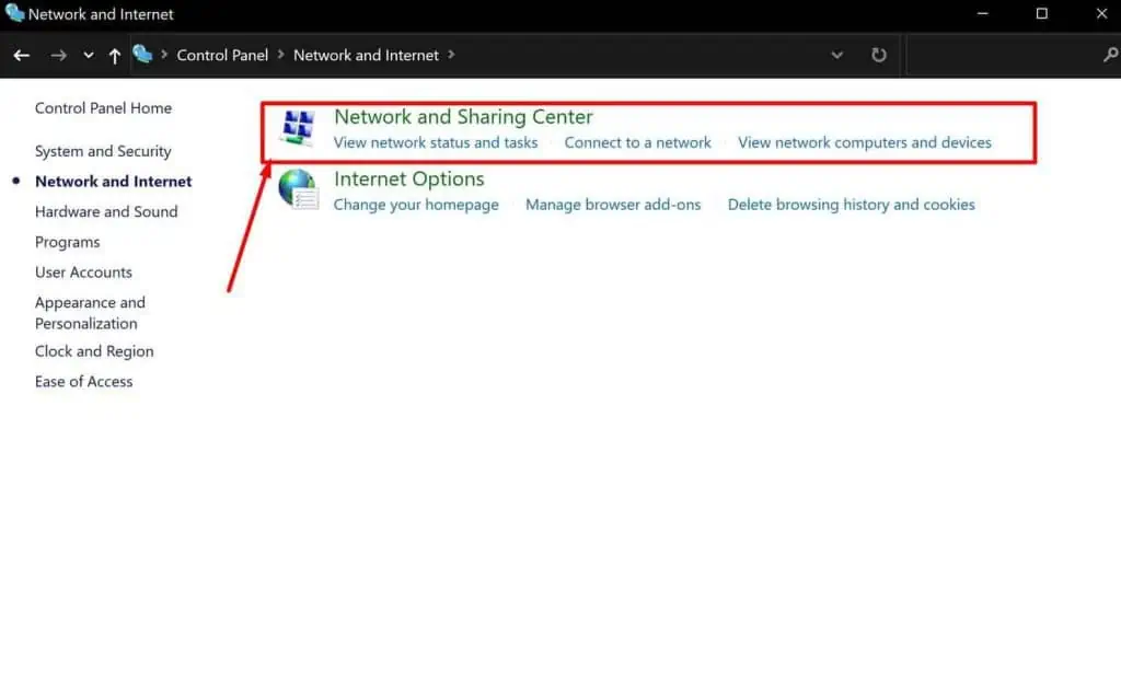 Why do Web Pages Load Slowly - How to Fix It 54 Network-and-Sharing-1024x635