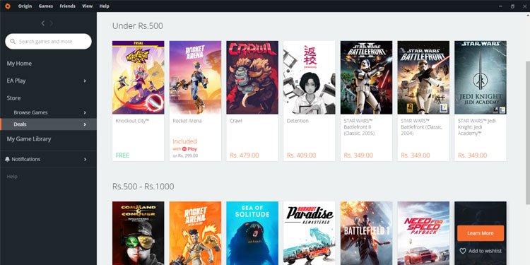 Origin Launcher là phần mềm tuyệt vời giúp bạn dễ dàng tải và chơi hàng loạt game đỉnh cao. Bạn hãy tò mò tham khảo hình ảnh của chúng tôi để khám phá nhiều hơn về trình khởi động đa năng này.