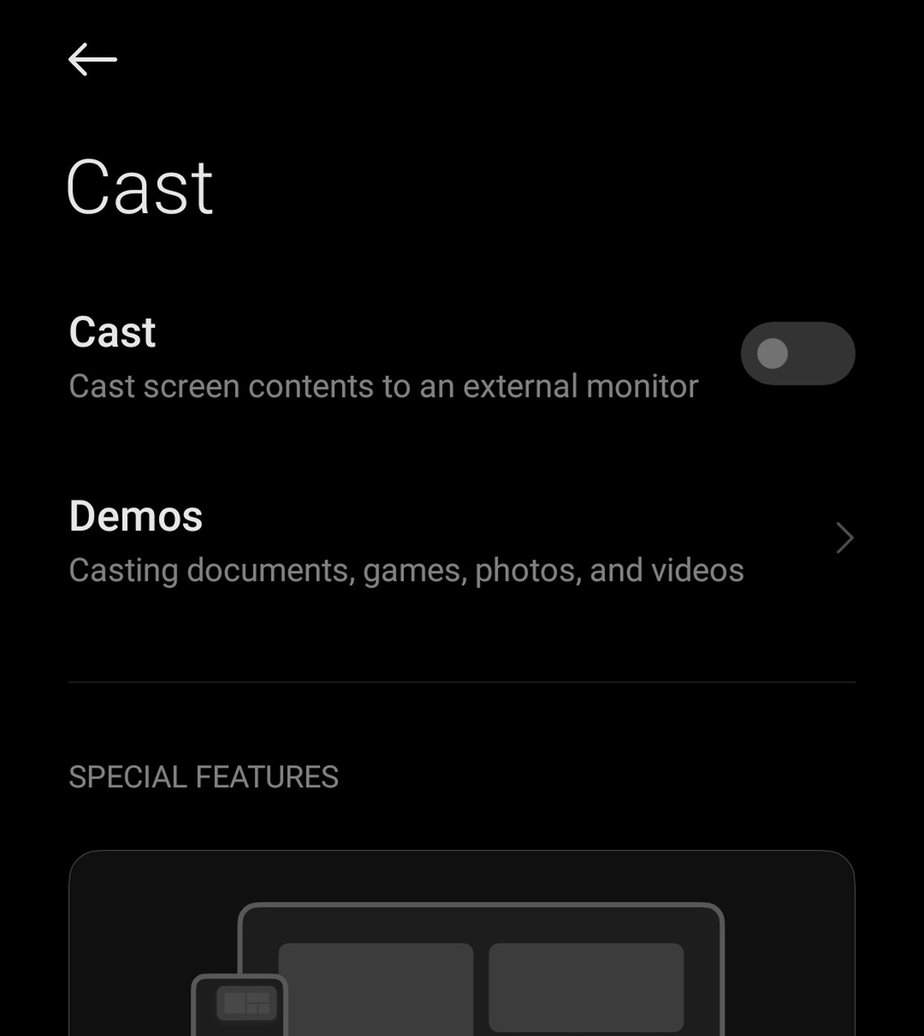 Screencast UI
