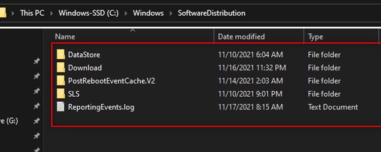 Select Folders