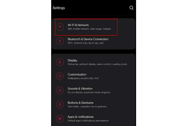 Wifi Settings Android