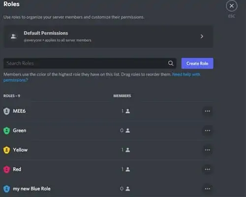 How to Make Reaction Roles on Discord 67 mee6-at-the-top
