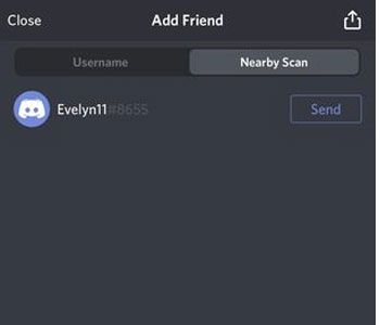 nearby scan and add