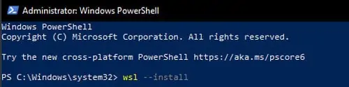 powershell-wsl-install