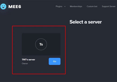 select-a-server