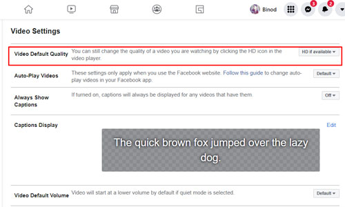 video-default-quality