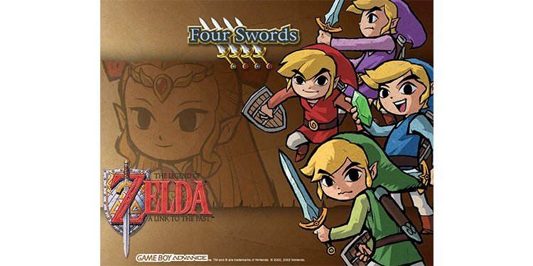 zelda four swords zelda four swords
