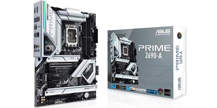 Best LGA 1700 Intel Motherboards in 2022 10 ASUS Prime Z690-A - Best Value