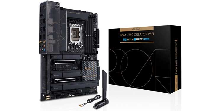 Best LGA 1700 Intel Motherboards in 2022 16 ASUS ProArt Z690-CREATOR WiFi - Best for Professionals and Content Creators
