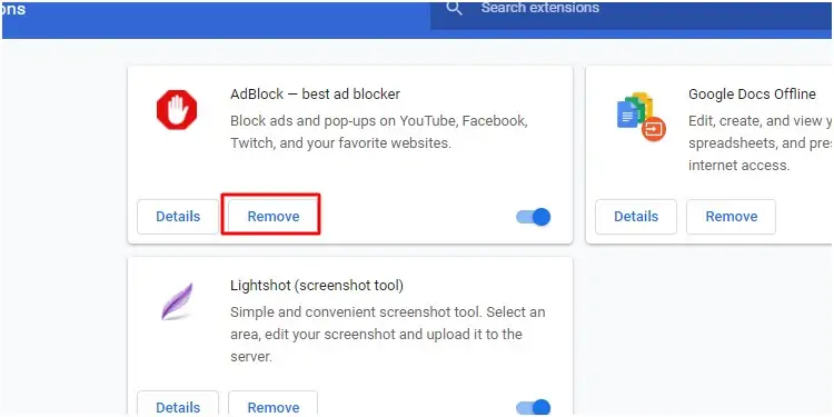 Adblock-extension