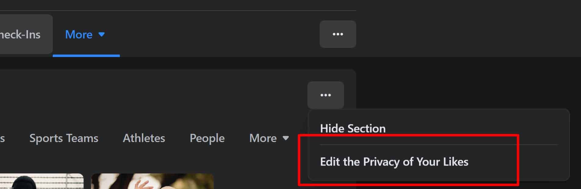 Edit the Privacy of Your Likes