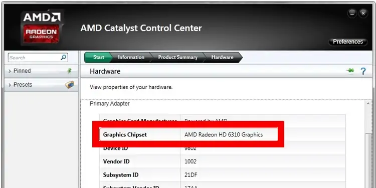 Graphics-chipset-on-amd