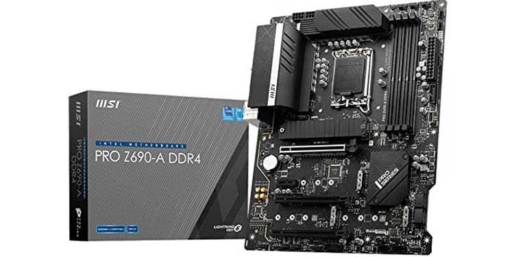 MSI PRO Z690-A DDR4 ProSeries Motherboard - Best Budget