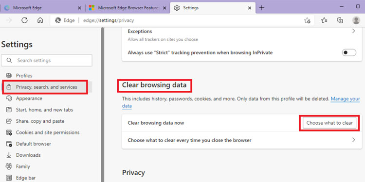 Privacy Search and Services