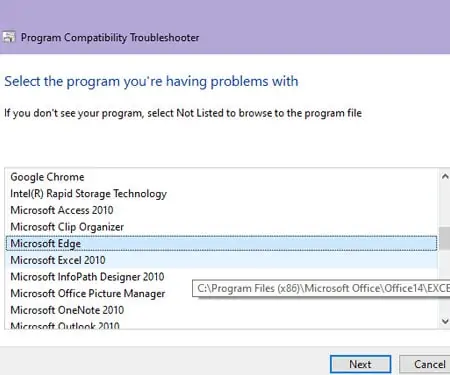 Program-Compatibility
