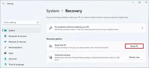 How to Fix "Critical Error Your Start Menu Isn't Working" 13 Reset-this-pc