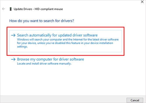Search-automatically-for-driver
