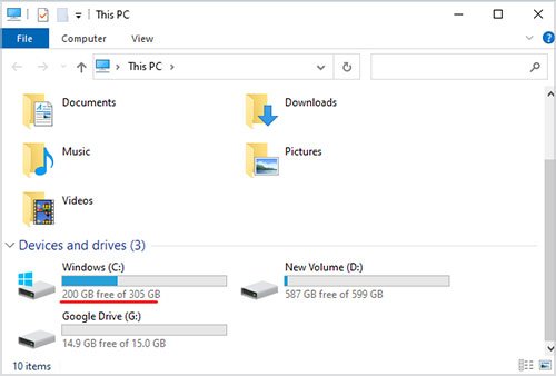 c-drive-space-check
