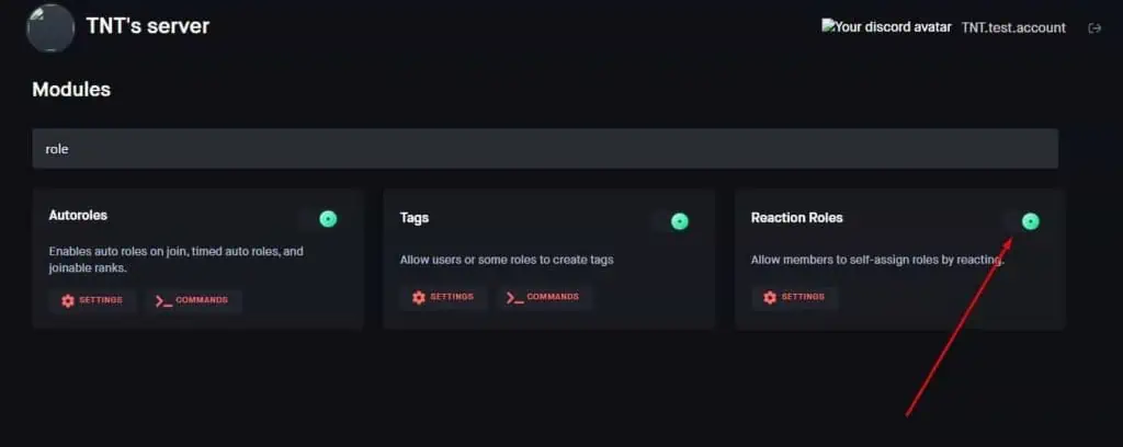 How to Make Reaction Roles on Discord 88 dyno-dashboard-enable-reaction-roles-module-1024x408