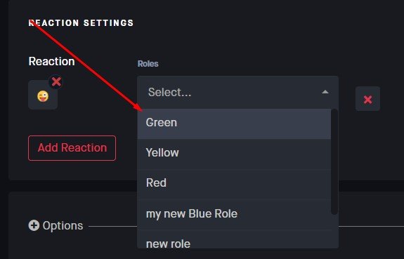 dyno dashboard select role